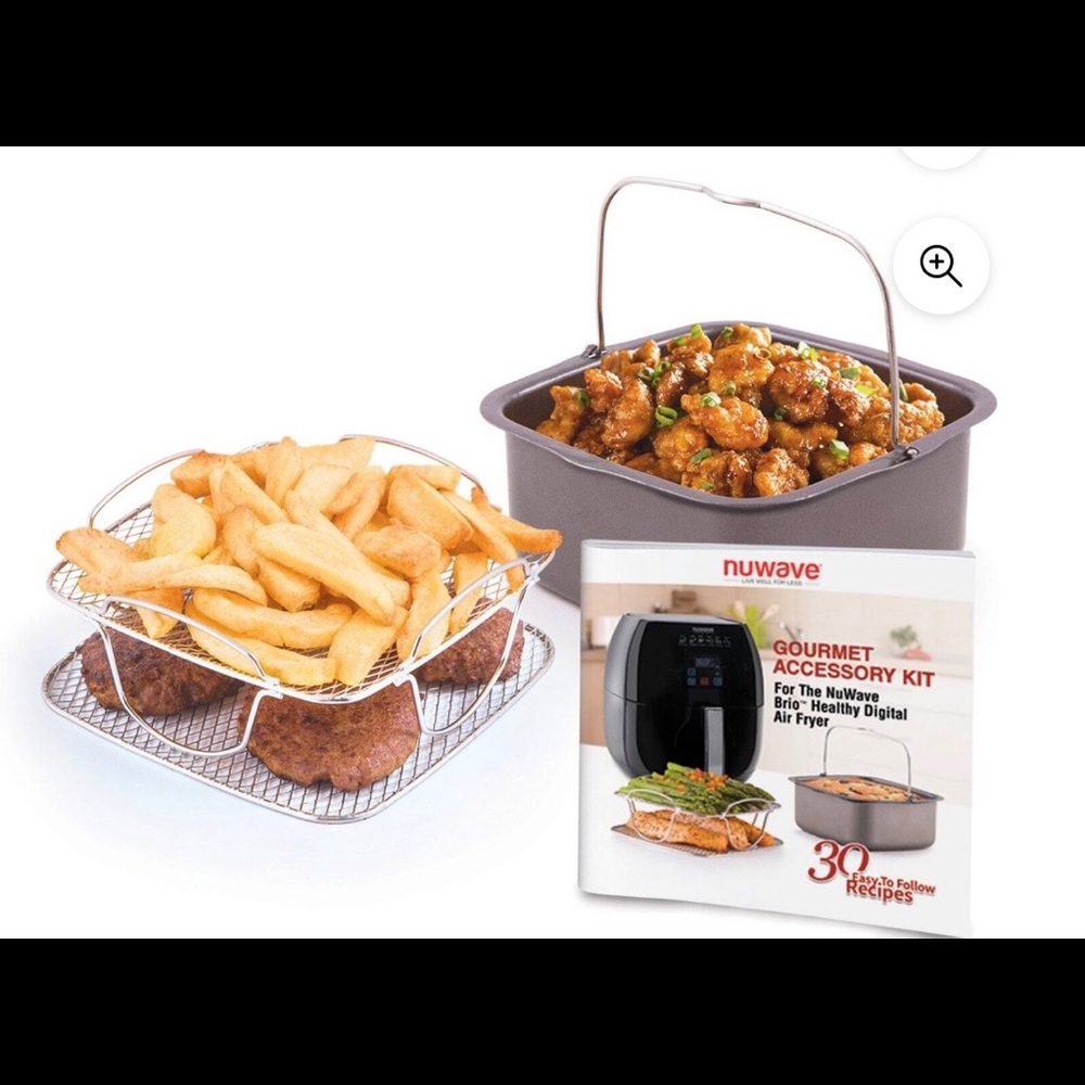 Nuwave brio 6 quart accessory kit new in box